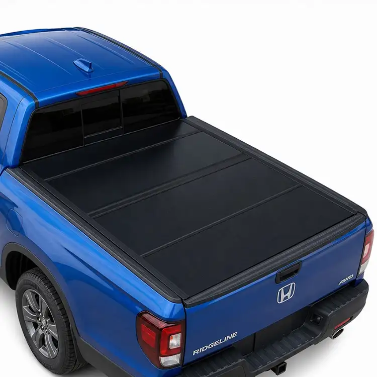 Нископрофилно твърдо четворно сгъваемо покривало Tonneau за Honda Ridgeline