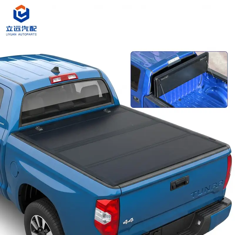 Твърдо четворно сгъваемо покривало Tonneau с нисък профил за Toyota